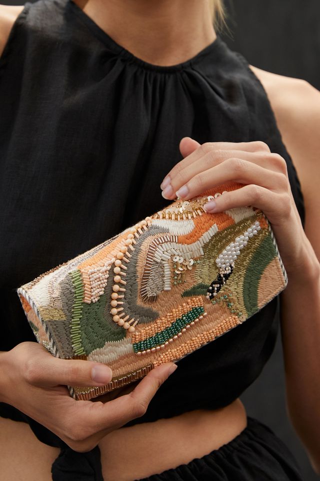 Beaded Crossbody Bag #1