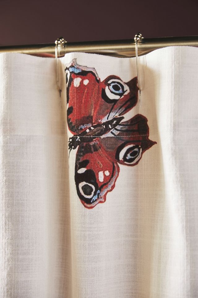 Nathalie Lete Organic Cotton Shower Curtain