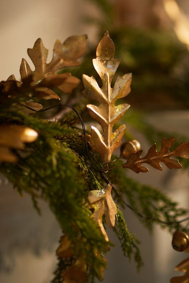 Oak + Acorn Iron Garland #3
