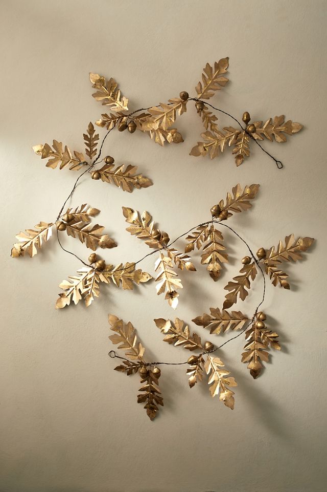 Oak + Acorn Iron Garland #1