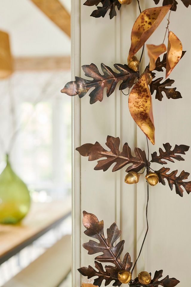 Oak + Acorn Iron Garland #5