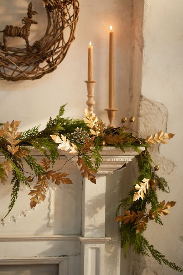 Oak + Acorn Iron Garland #2