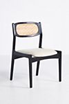 Zoey Caned Armless Dining Chair #1