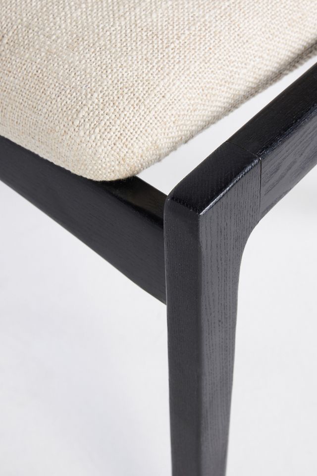 Zoey Caned Armless Dining Chair #5