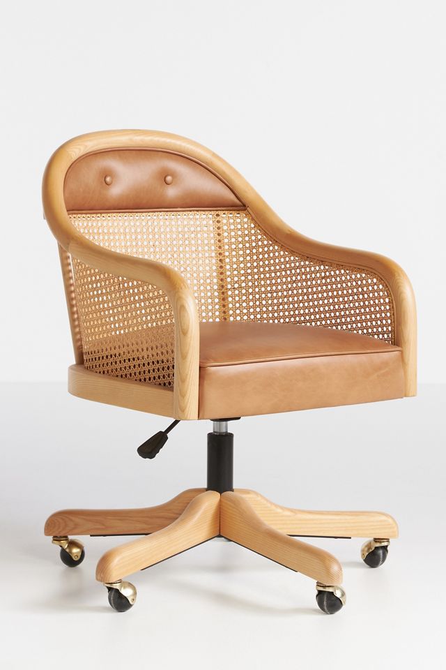 Leather Ellison Swivel Desk Chair #1
