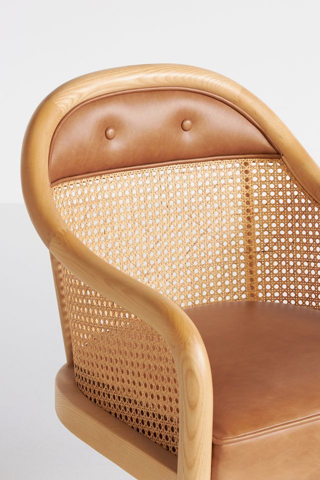 Leather Ellison Swivel Desk Chair #4