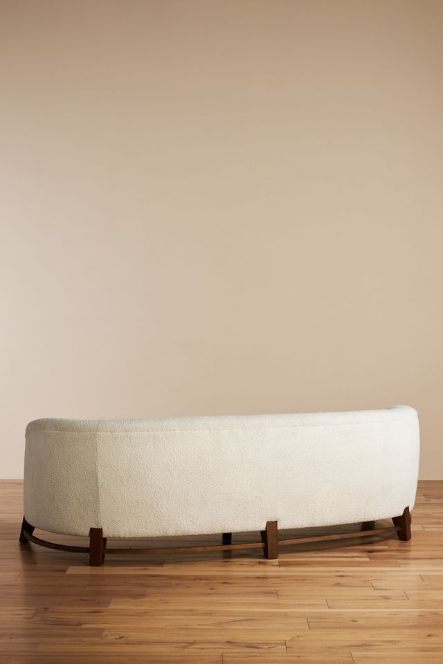 Amber Lewis for Anthropologie Bouclé Sofa #3