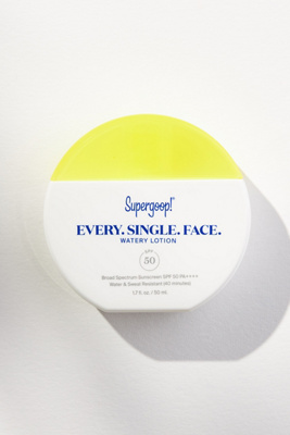 Supergoop Every. Single. Face. Watery Lotion Spf 50 In White