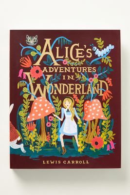 Rifle Paper Co. Alice's Adventures in Wonderland Book | Anthropologie