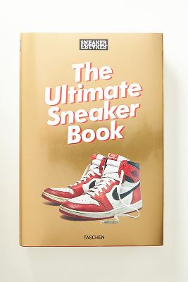 Anthropologie The Ultimate Sneaker Book In Gold