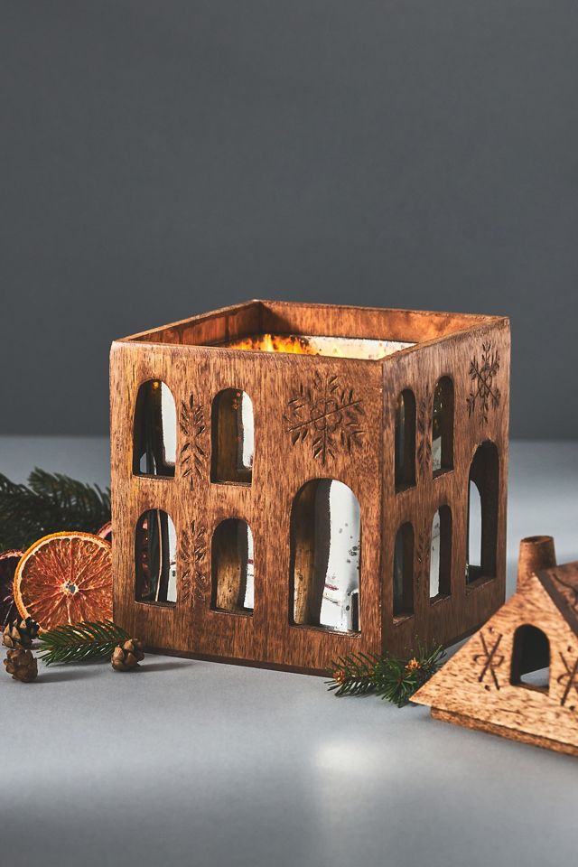Wooden Humble Home Candle #1