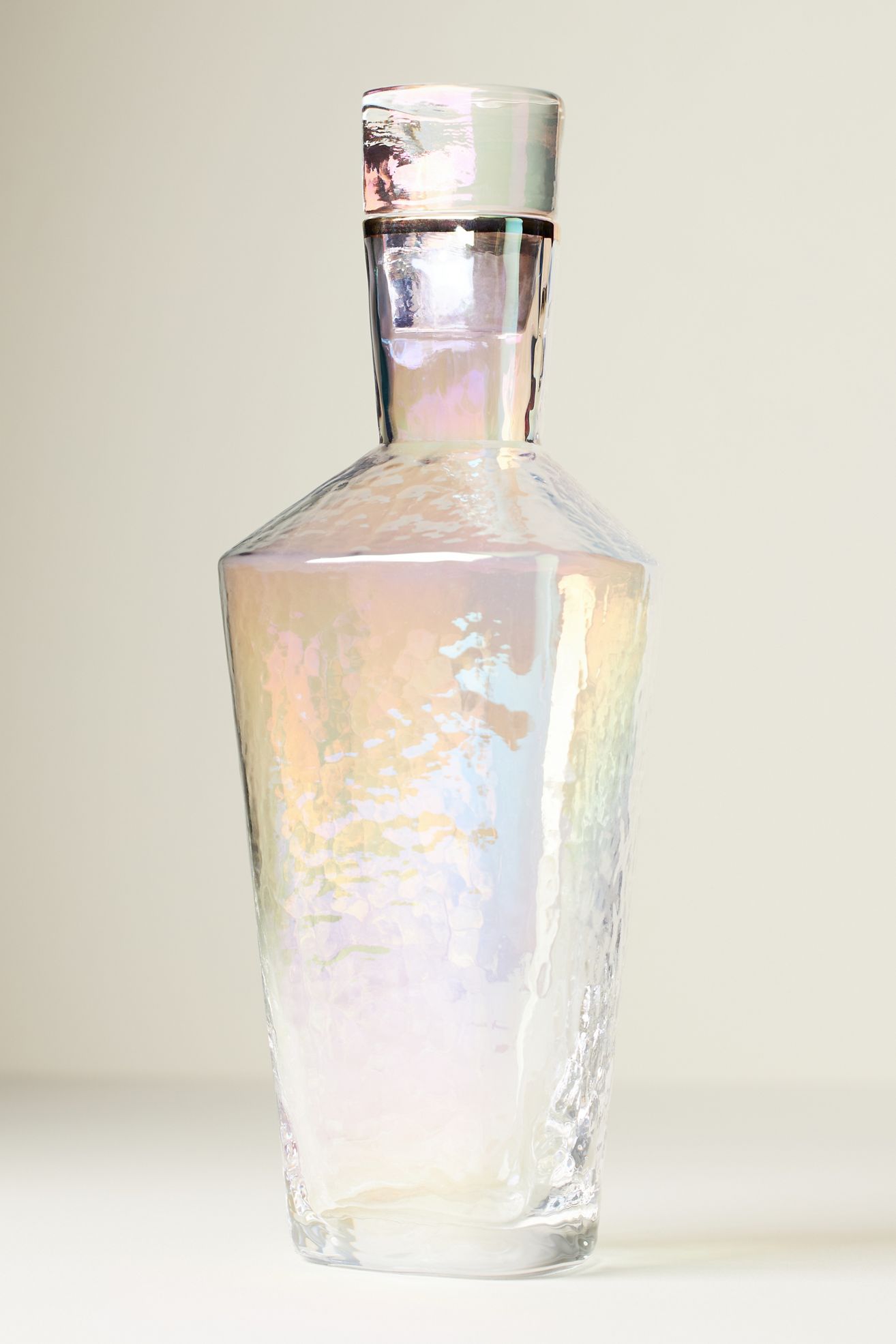 Zaza Lustered 24k Gold Accent Decanter - Luster, One Size