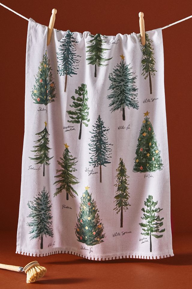 Christmas Tree Dish or Wash Cloth 