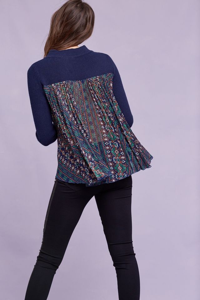 Liza Turtleneck Jumper, Navy #3