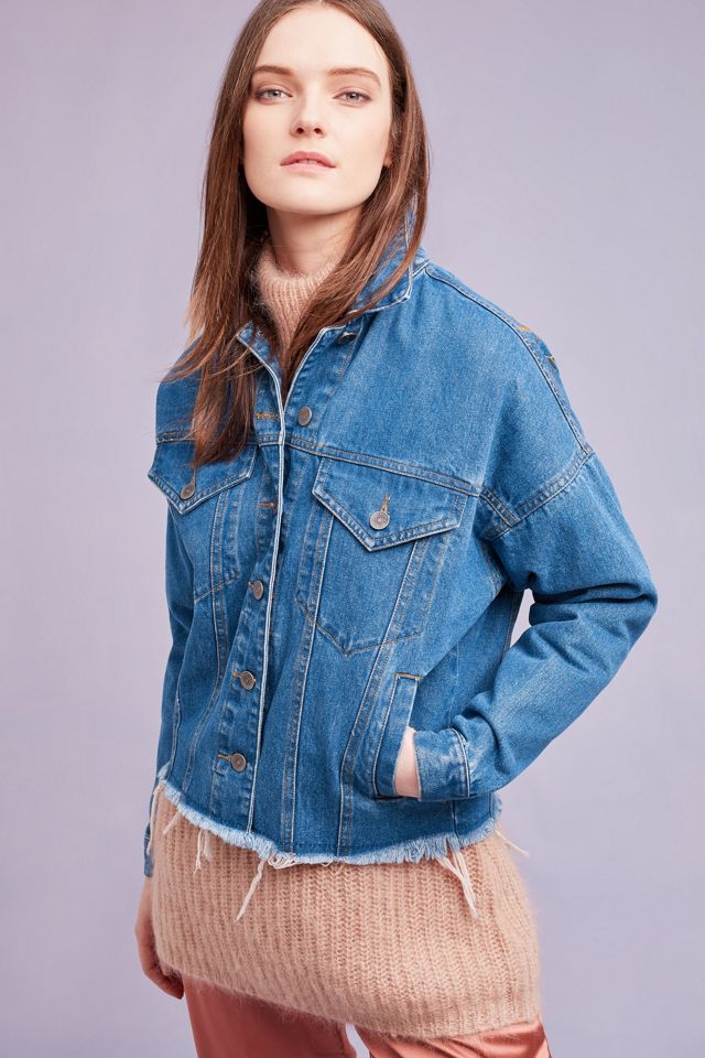 Veste en jean brodée Amity, bleu #2