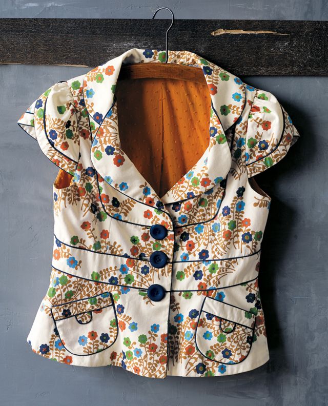 geranium jumble jacket #3