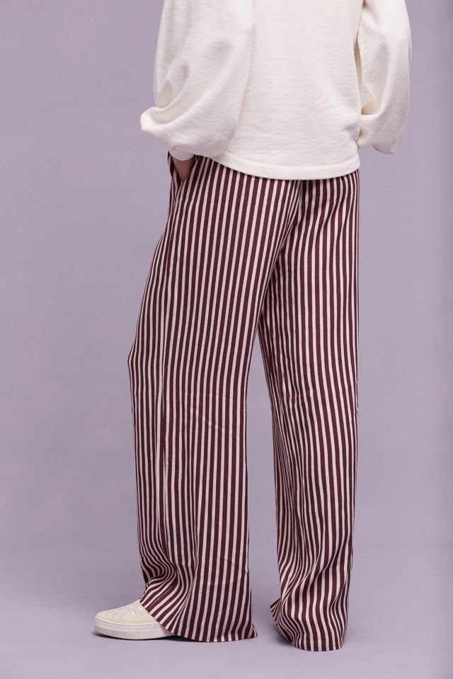 Harper Striped Trousers, Pink #3