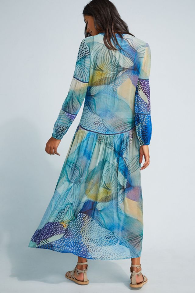 Celvia Floral-Print Beach Cover-Up #1