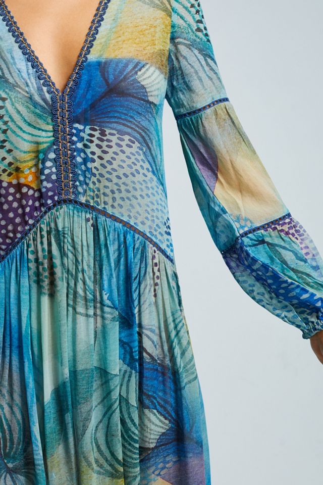 Celvia Floral-Print Beach Cover-Up #2