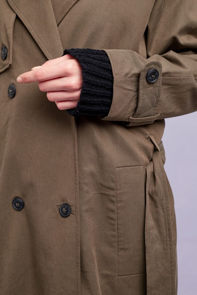 Crista Trench Coat, Brown #2