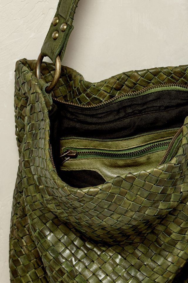 Leila Woven Leather Bag #2