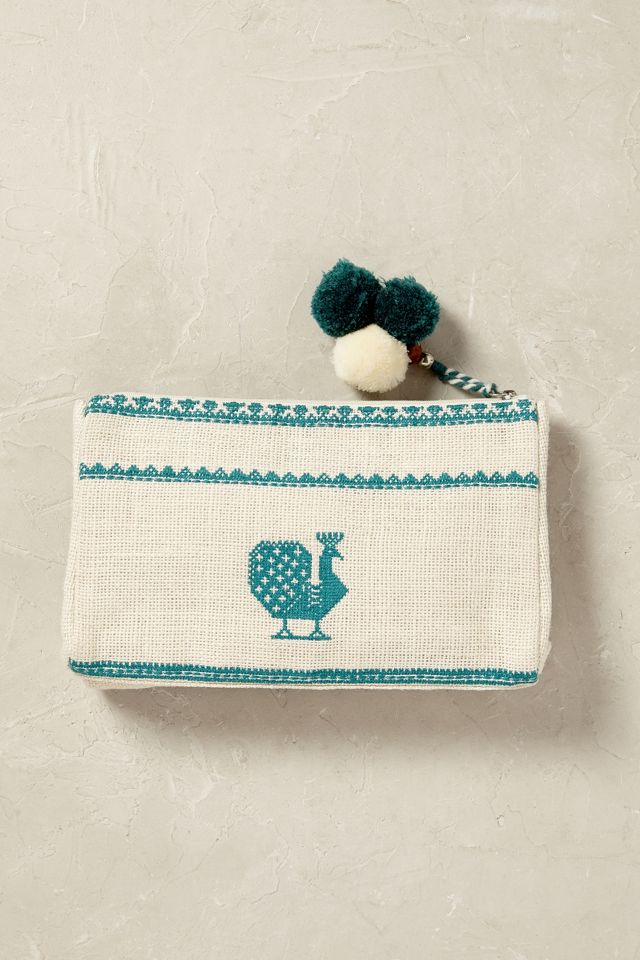 Pochette brodée Paradiso #1