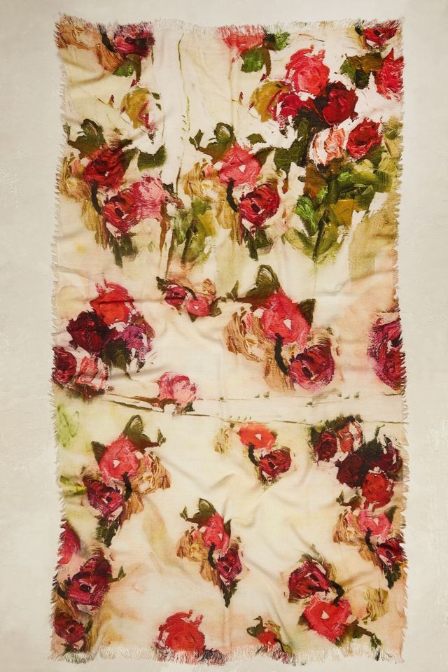 Hacienda Floral Scarf #2