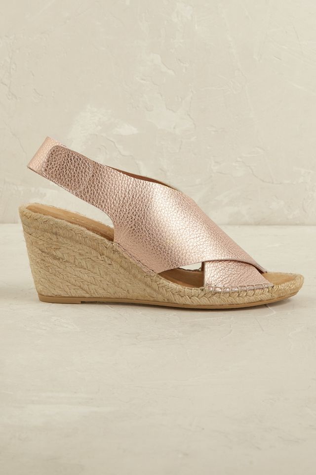Fabia Sandalia Leather Wedge Sandalia #1