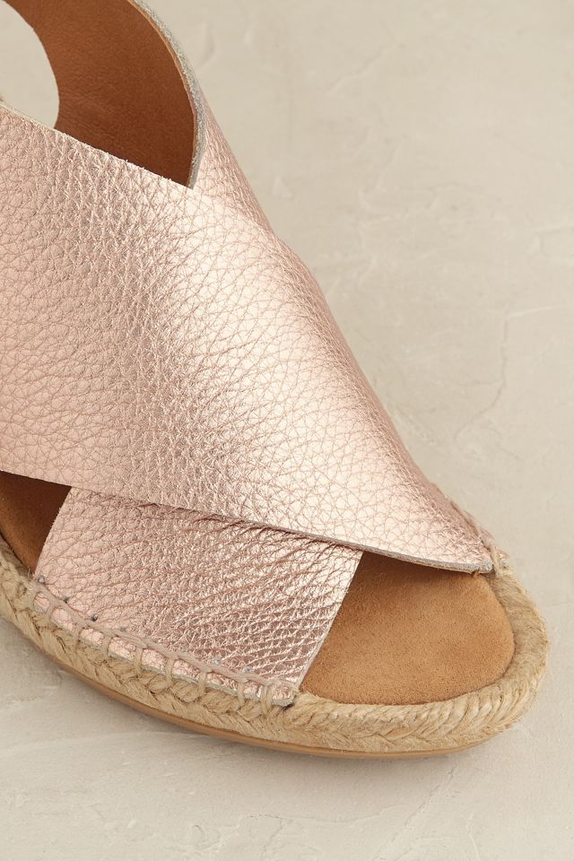 Fabia Sandalia Leather Wedge Sandalia #3