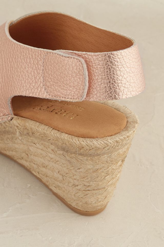 Fabia Sandalia Leather Wedge Sandalia #4