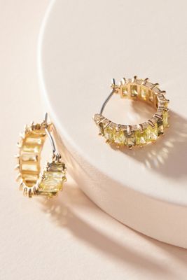 Lindsey Huggie Hoop Earrings