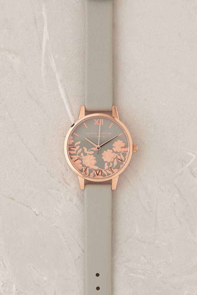 Olivia Burton Uhr mit Spitzendetail #1