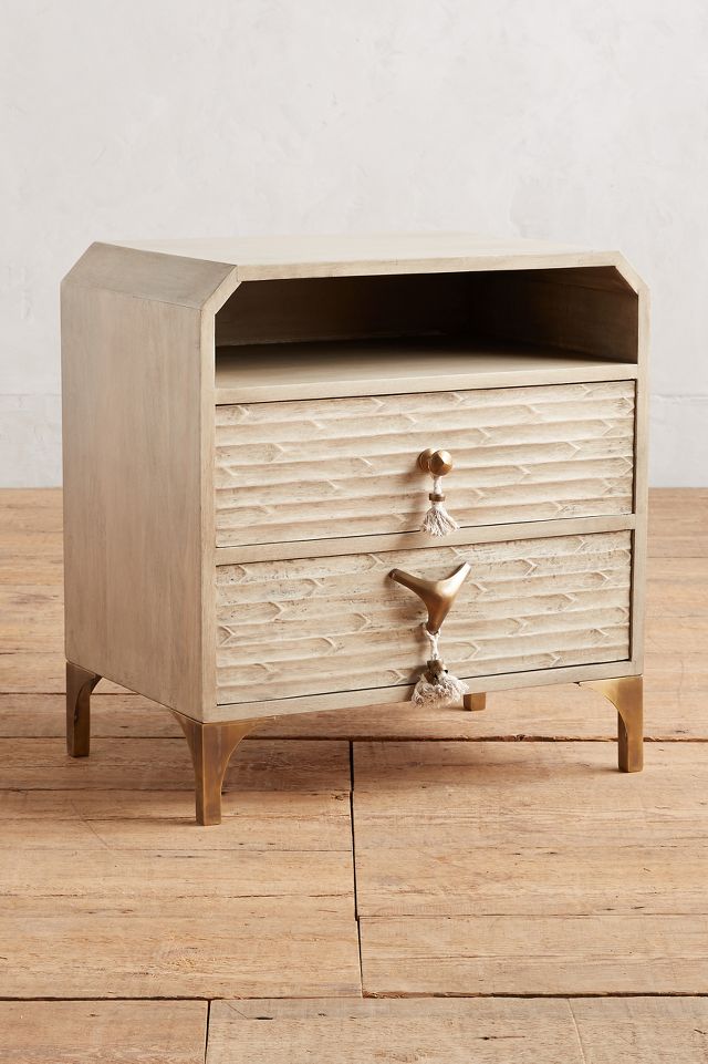 Zagora Tasselled Nightstand