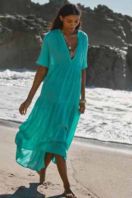 The Kallie Flowy Maxi Dress