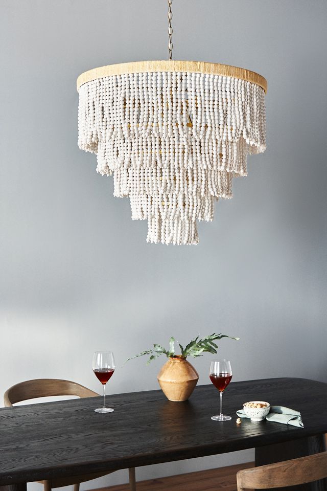 Waterfall Beaded Chandelier #1