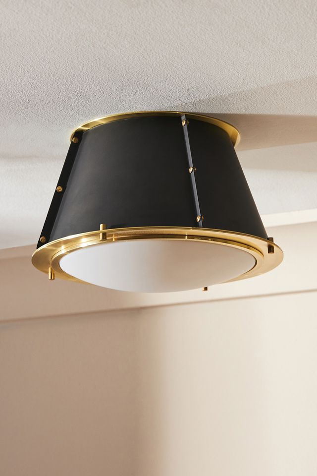 Matte Flush Mount #1