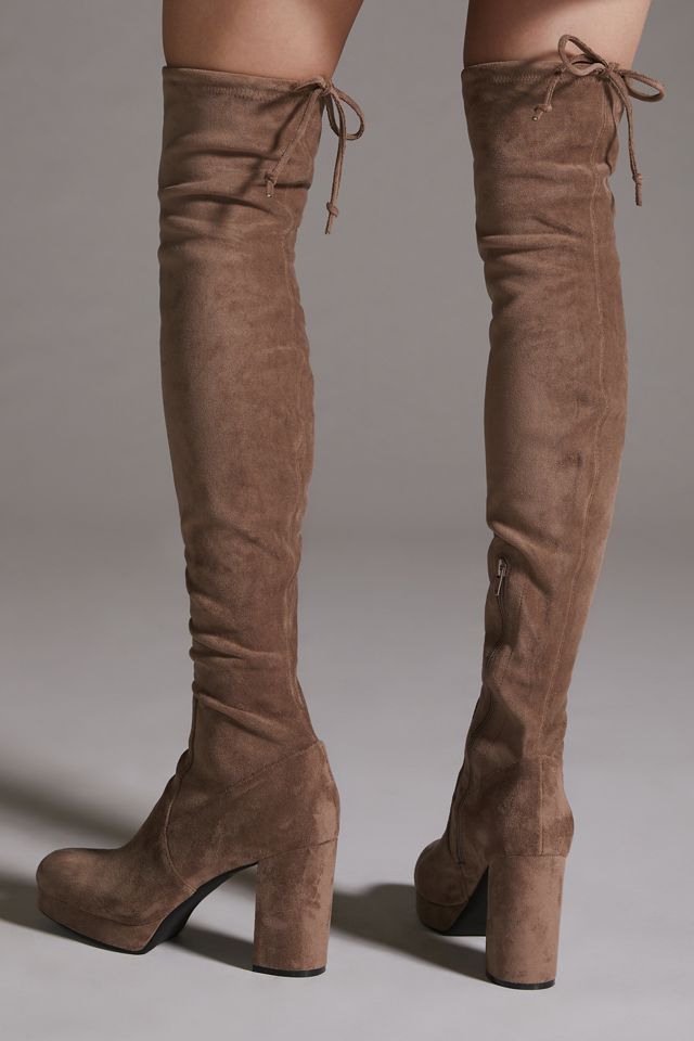 Silent D Over-The-Knee Platform Boots #1