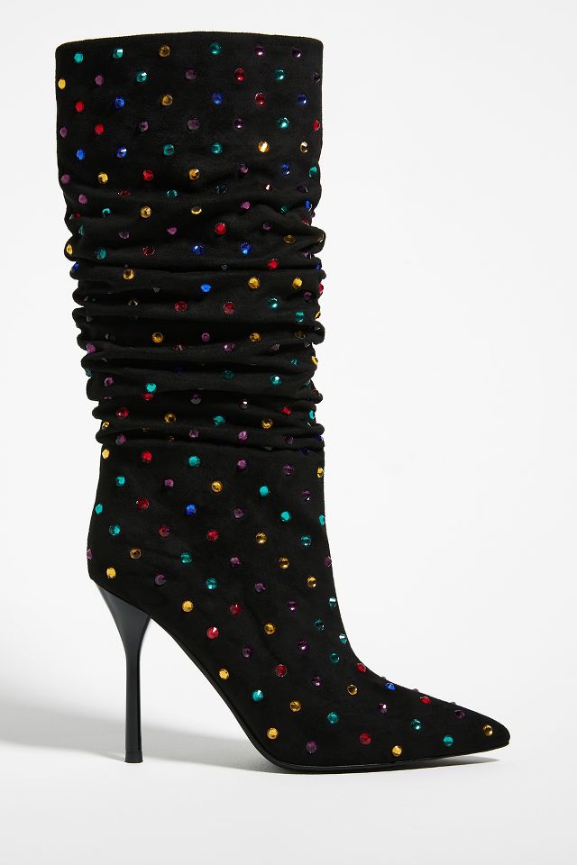 Jeffrey Campbell Studded Slouch Boots