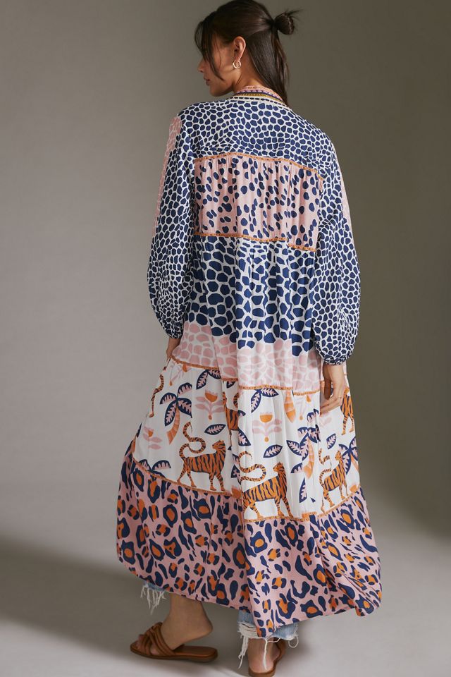 Conditions Apply Animal-Print Kimono | Anthropologie