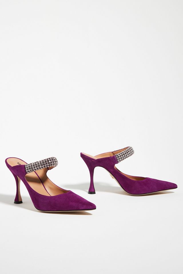 Lola Cruz Suede Heels #1