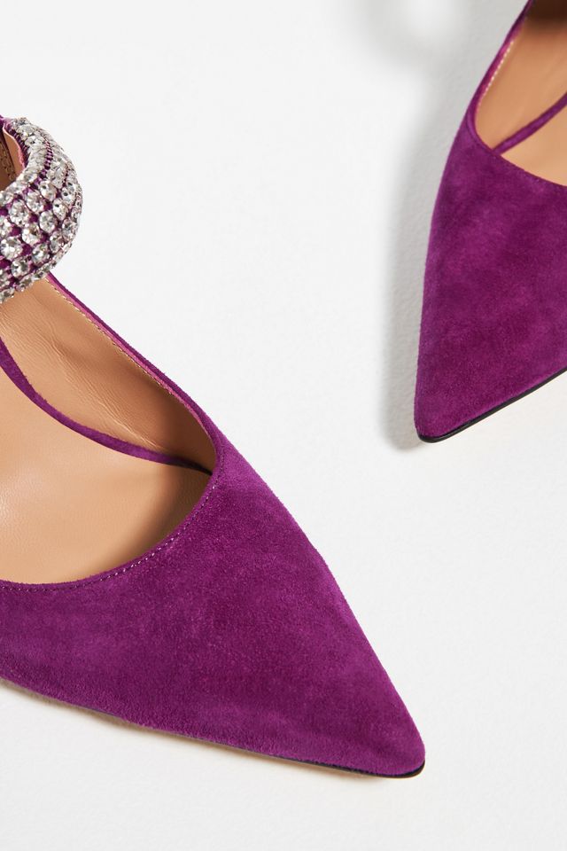 Lola Cruz Suede Heels #2