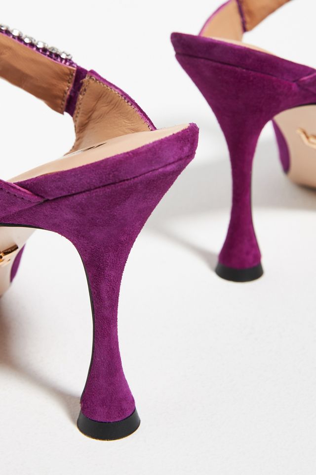 Lola Cruz Suede Heels #3
