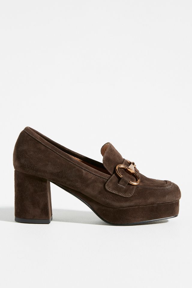 Bibi Lou Mojave Suede Heels