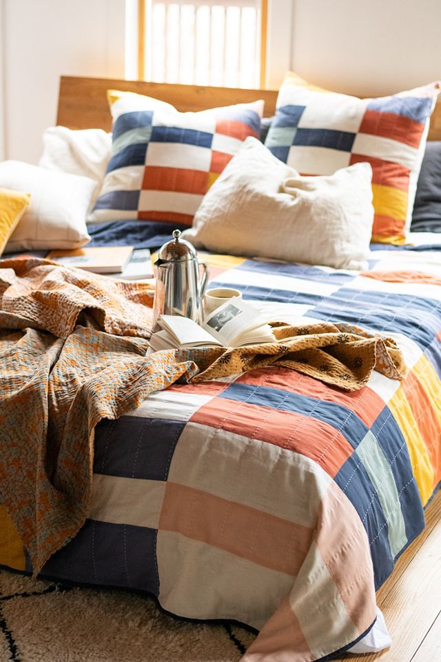 Anchal Multi-Check Bedding #4