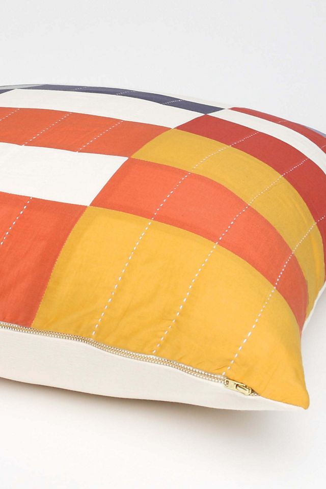 Anchal Multi-Check Euro Sham #2