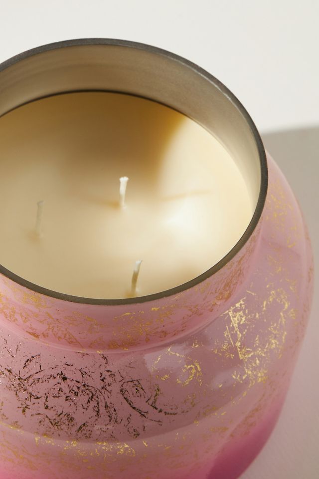 Capri Blue Giant Pink Shimmer Jar Candle #2