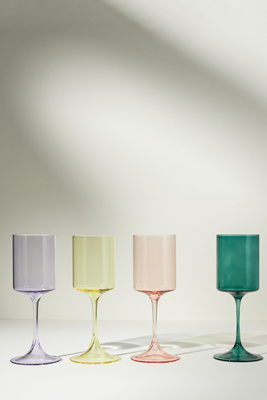 Anthropologie - Morgan Wine Glasses, Set of 4