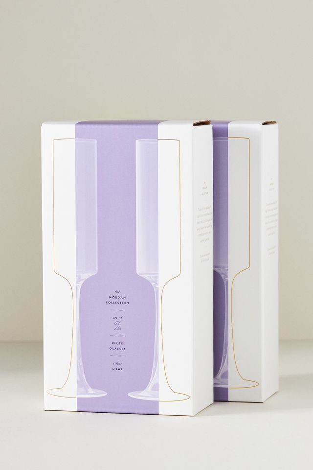 Morgan Flutes, Set of 4 #4