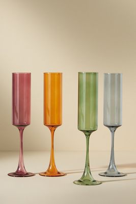 Morgan Flutes, Set of 4