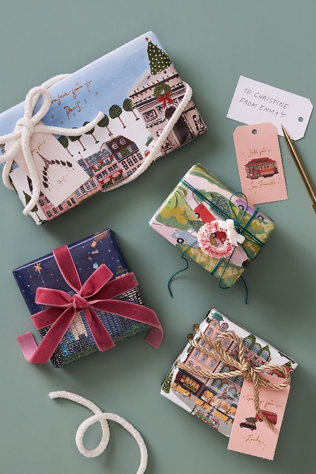 Holiday in the City Wrapping Paper Book #2